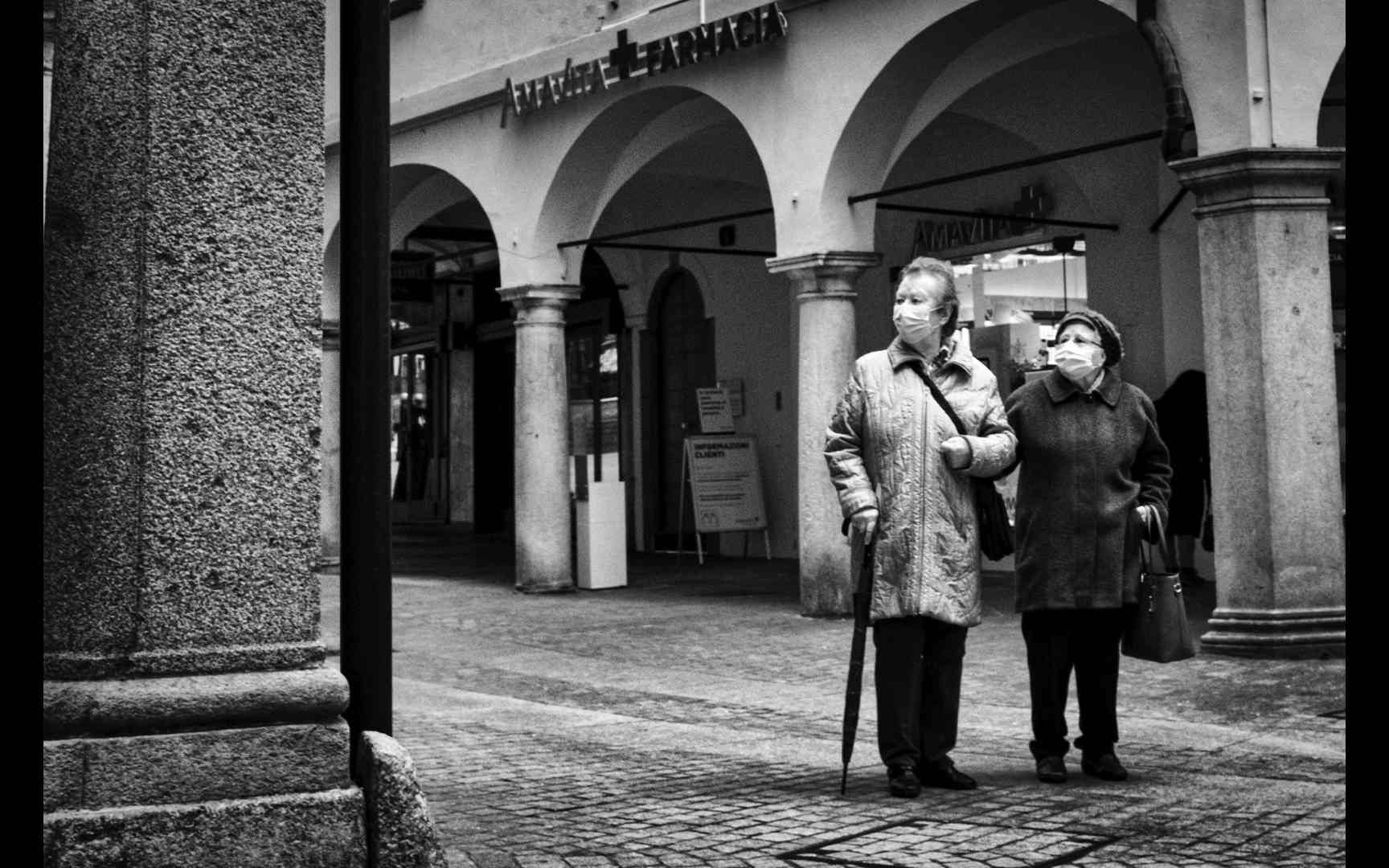 Oggi: le stesse immagini di un anno fa