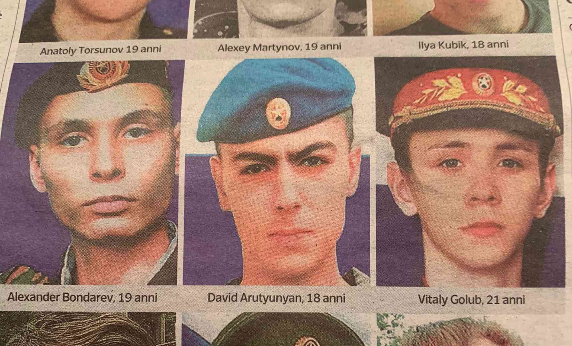 Troppo giovani per morire in guerra
