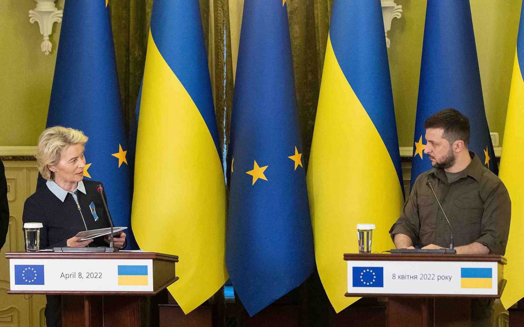 L’Europa e l’Ucraina: favorevoli, contrari e titubanti