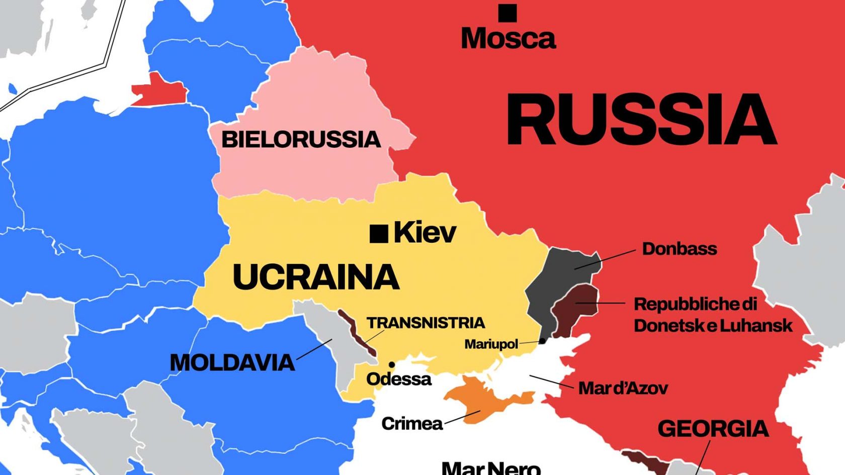 La Moldavia finisce nel mirino della Russia, Lavrov: tra minacce e apettiti imperialisti