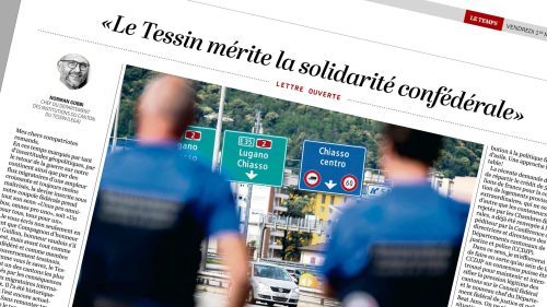 “Il Ticino merita la solidarietà della Confederazione”