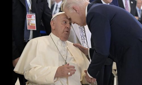 Il Papa al G7, come un antico pellegrino