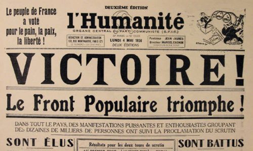 La maledizione del Front Populaire, a Parigi torna lo spettro del 1936