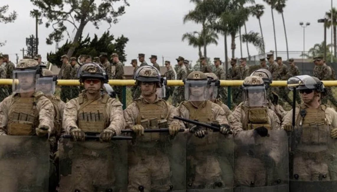 In California settecento marines, Newsom: “È una deriva autoritaria”